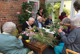 activity dyas at Coombe House care home