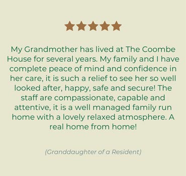 care home testimonial