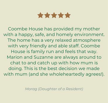 care home testimonial