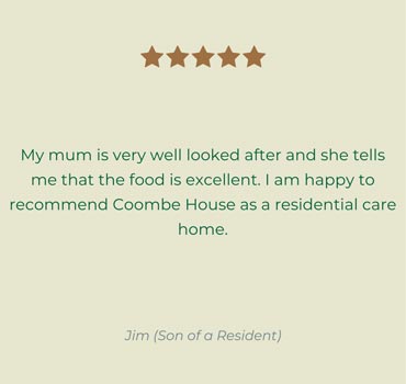 care home testimonial