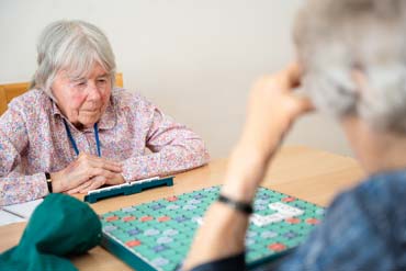 Coombe House care home residents