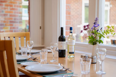 Food at Coombehouse care home Reading