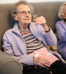 care home resident